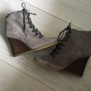 J.Crew wedge booties